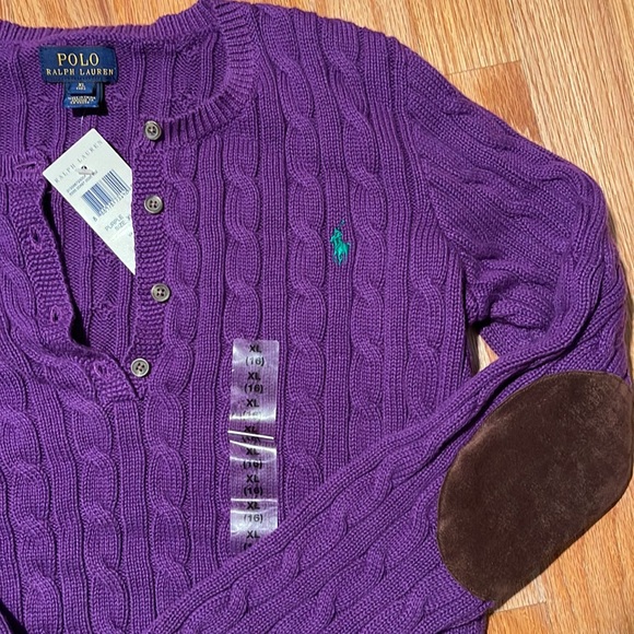 Ralph Lauren sweater XL 16 yrs old - Picture 3 of 6